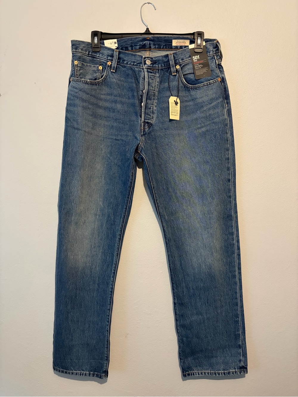 Levi's 501 90’s selvedge denim men’s NWT